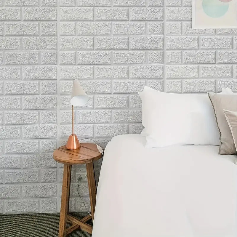 2Pcs--Waterproof Wall Sheet 70×77cm – Self-Adhesive Wallpaper for Room & Office Décor