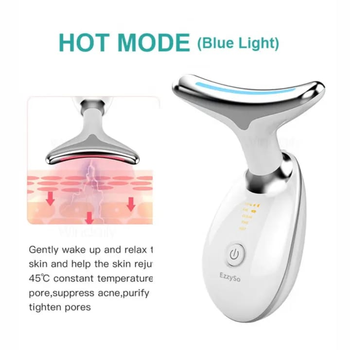 Neck Lifting And Tightening Massager EMS Microcurrent Face And Neck