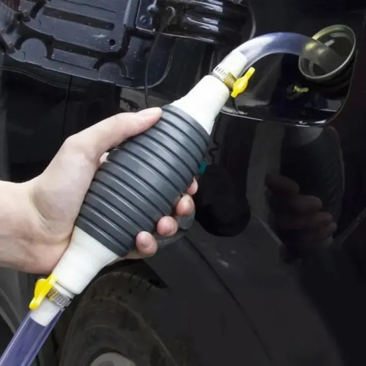 High Flow Siphon Hand Pump Portable Manual Fuel Transfer Pump