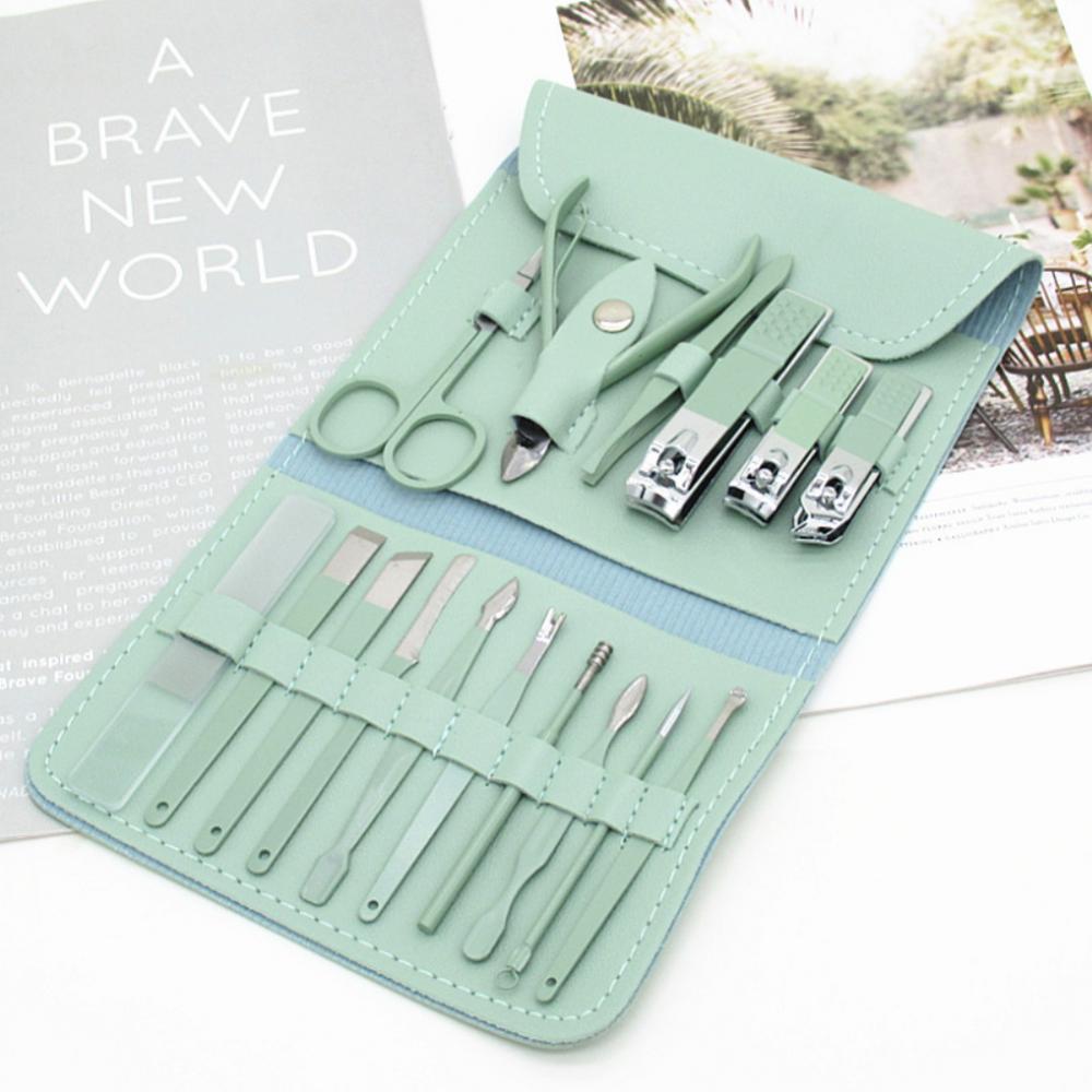 16 in 1 Nail kit Manicure Cutters Nail Clipper Set Household