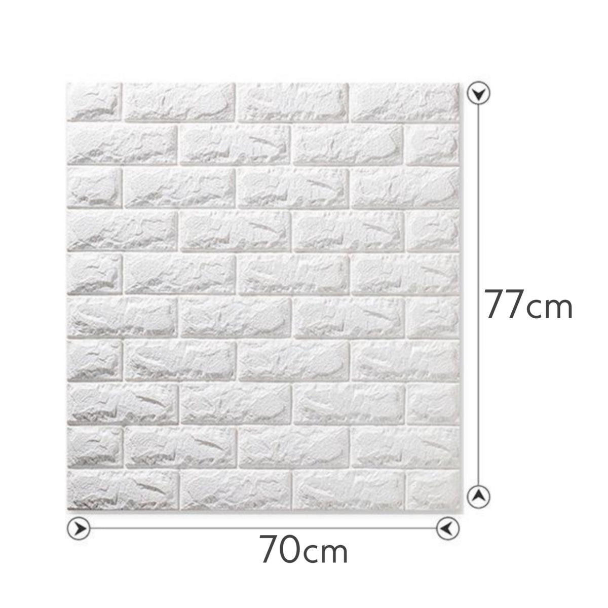2Pcs--Waterproof Wall Sheet 70×77cm – Self-Adhesive Wallpaper for Room & Office Décor