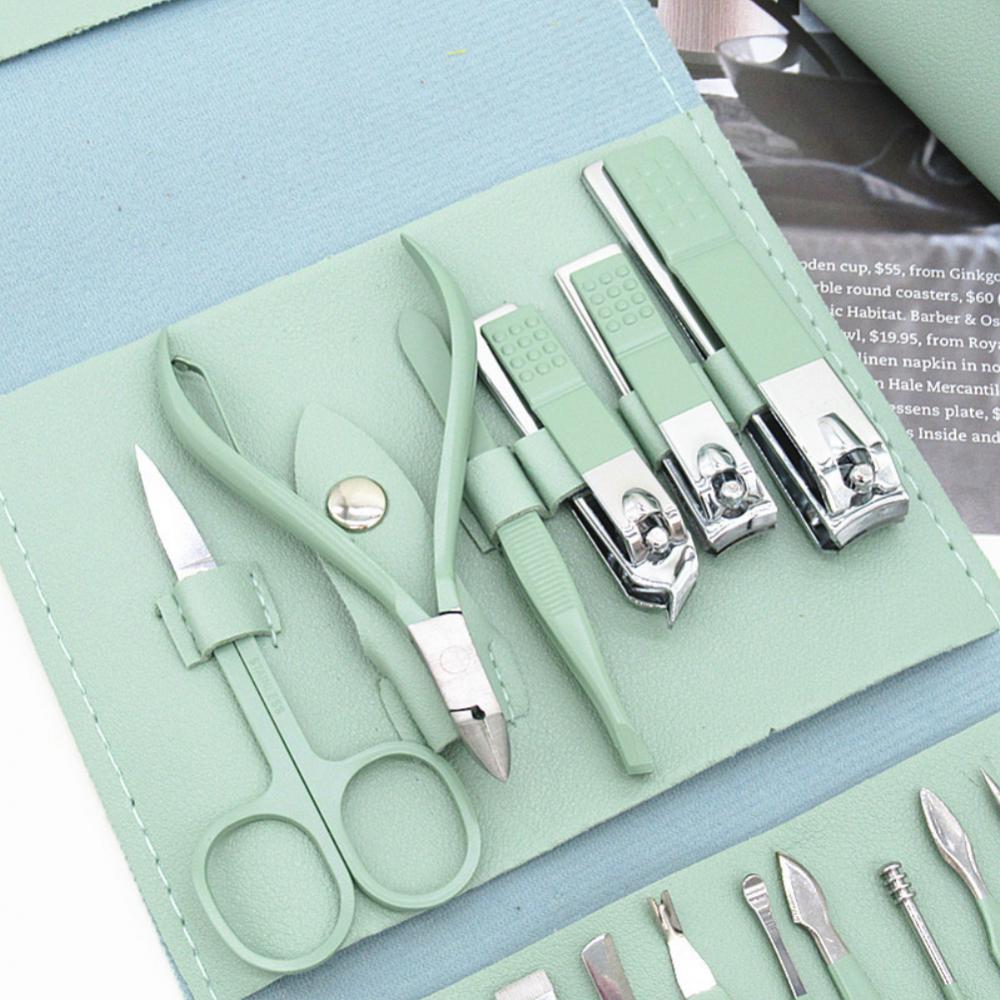 16 in 1 Nail kit Manicure Cutters Nail Clipper Set Household