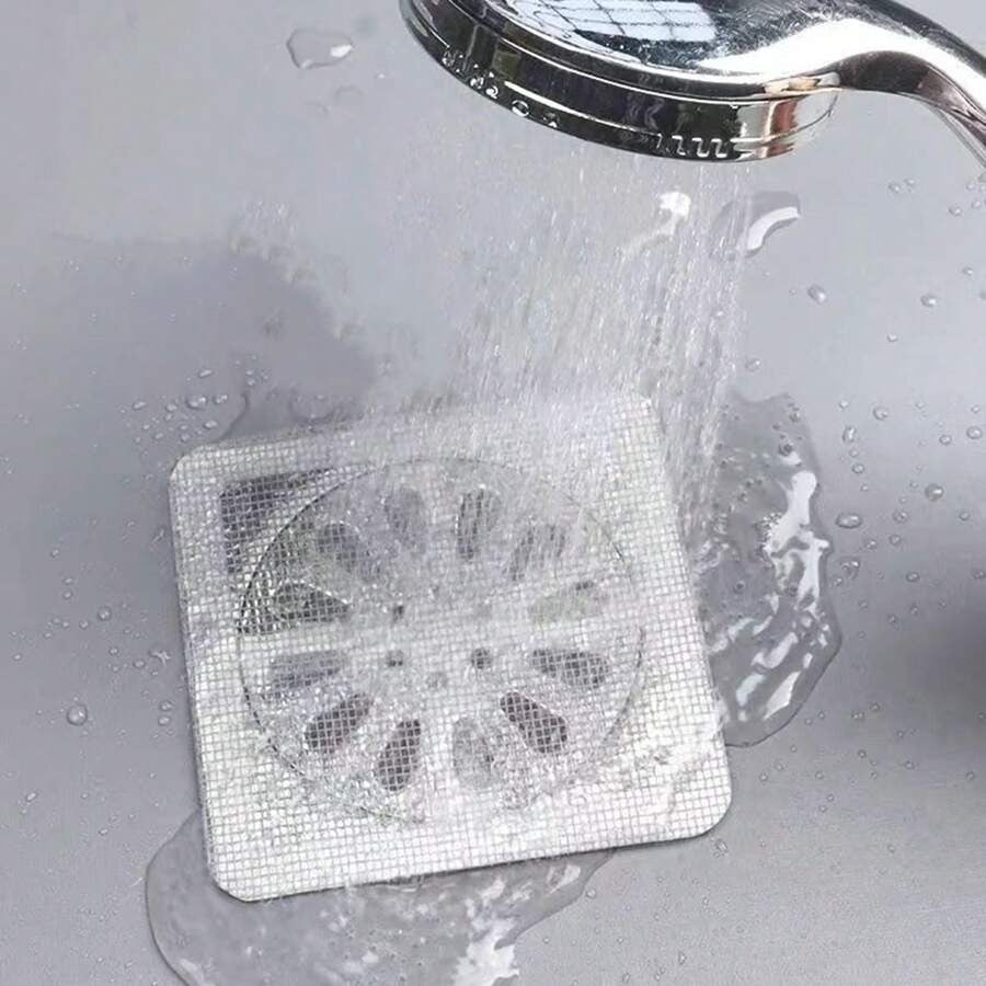 40 Pcs Multifunctional Net Sticker Drainer Net For Bathroom - Kitchen Etc