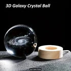 3D Galaxy Crystal Ball Night Light